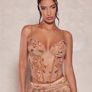 floral corset